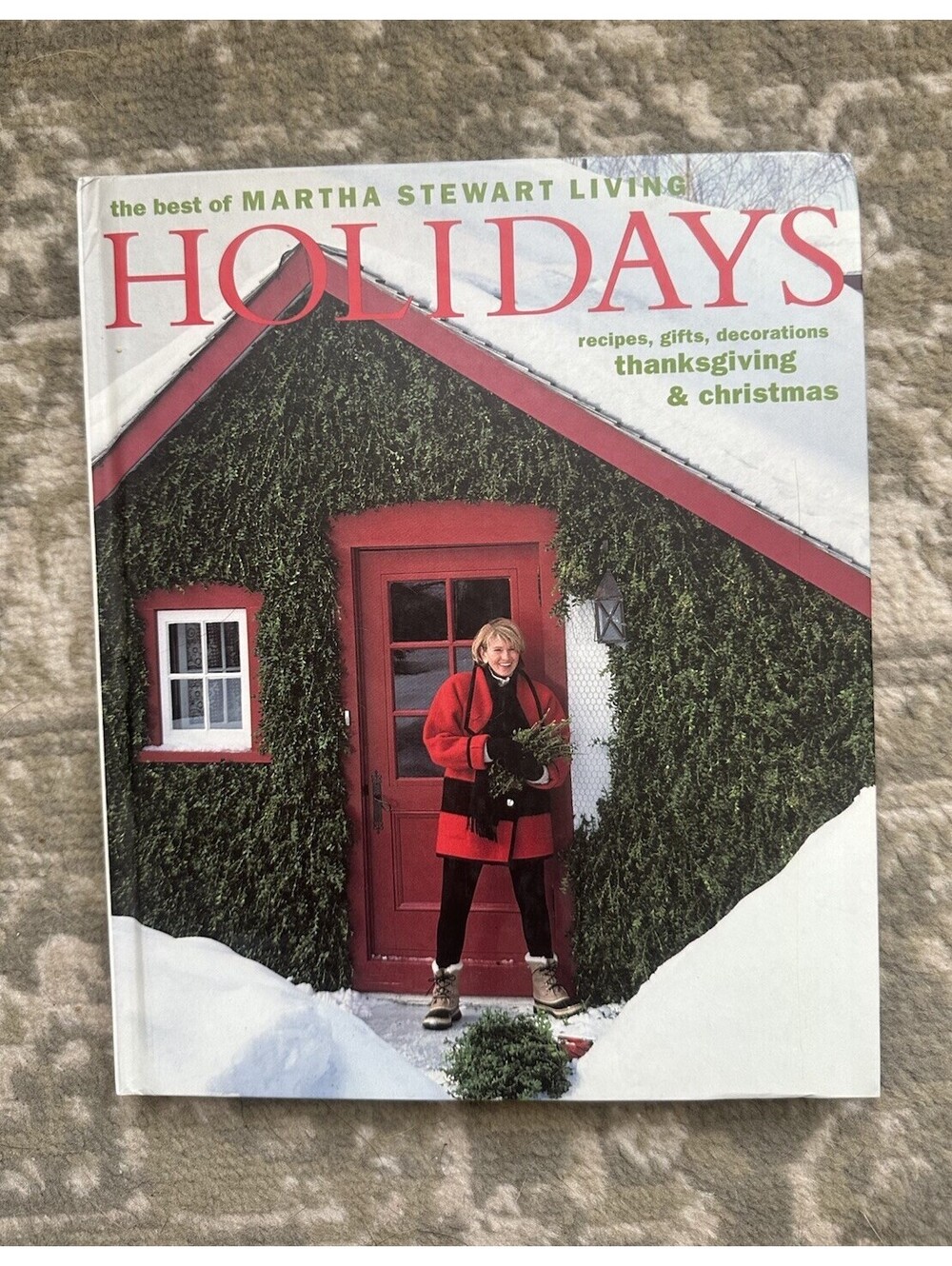 The Best Of Martha Stewart Living Holidays Christmas 1993 Hardcover Book VGC